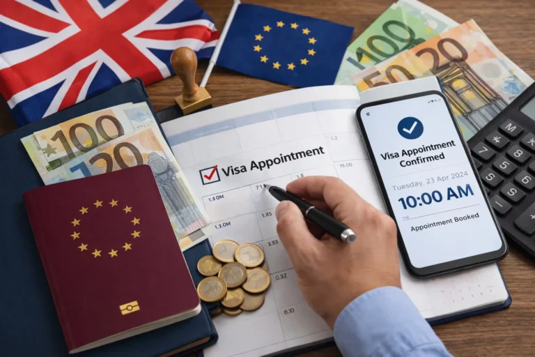 Booking a Schengen Visa Appointment